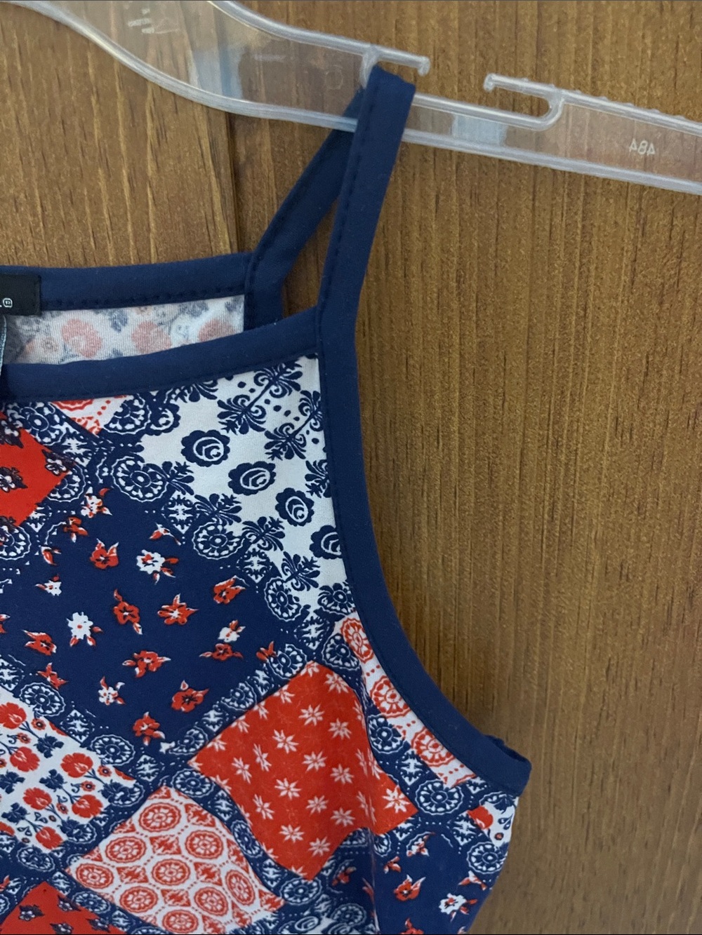 Black Ribbed Spaghetti-Strap Crop Top - Picture 8 of 9